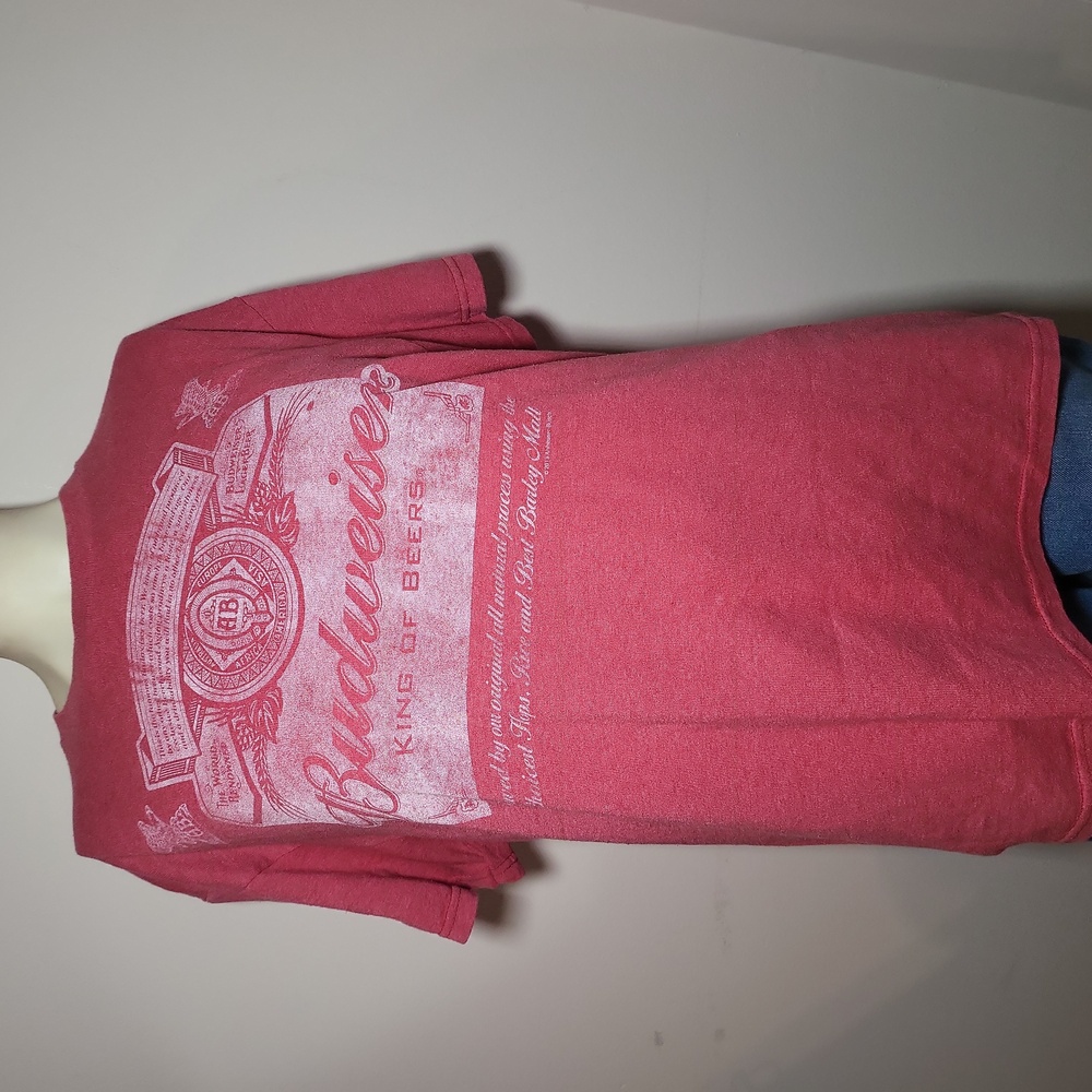 Men Budweiser King of Beers Tall Med T-shirt